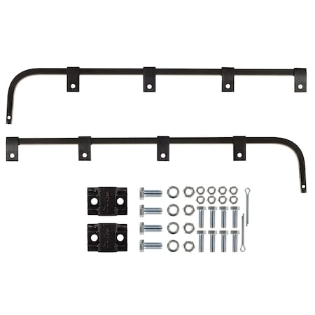 Betts Spring Hanger Kit, Mudflap, 0.640 Sq, Rigid, Painted B25